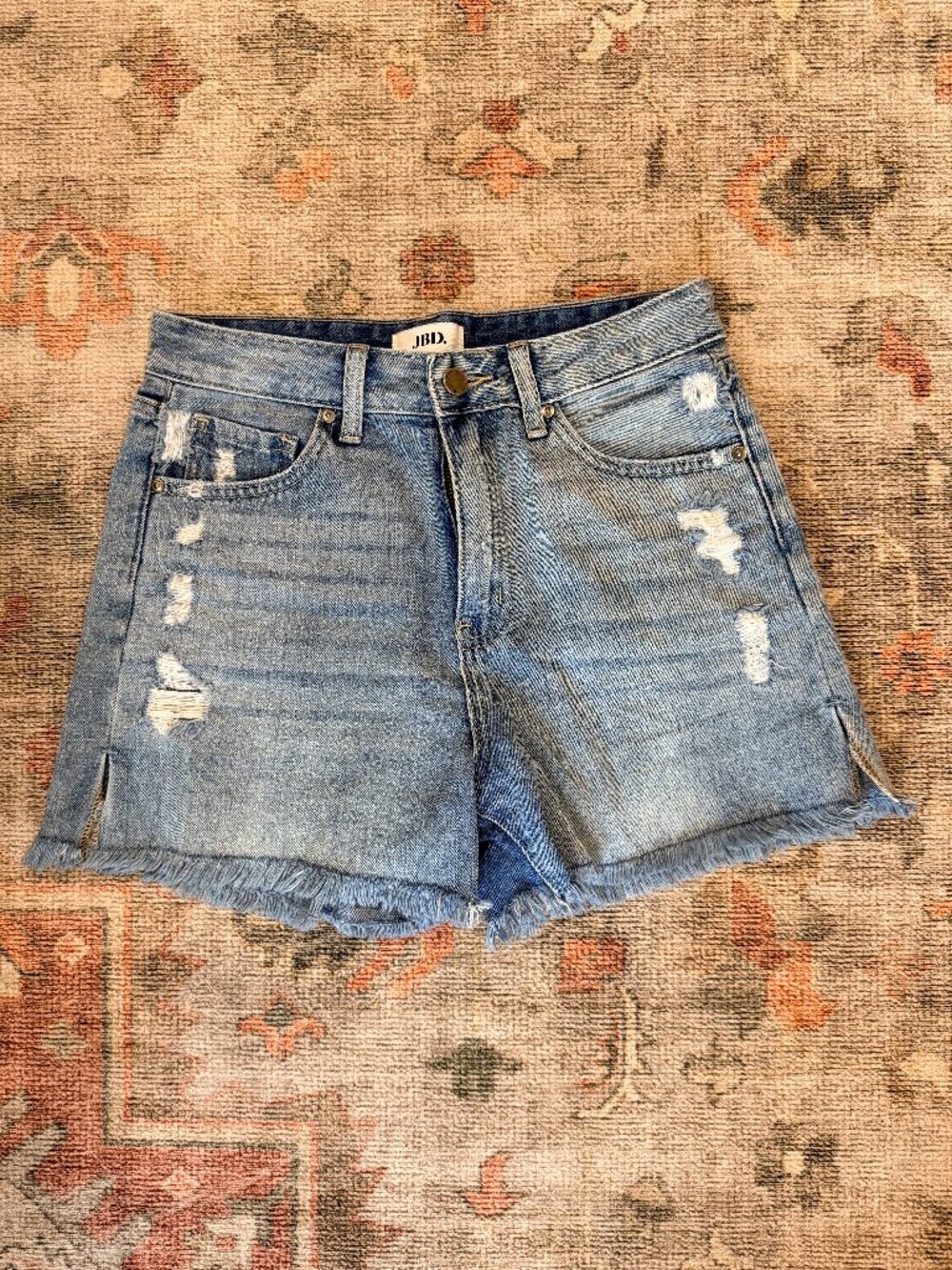 JBD. Distressed Jean Shorts